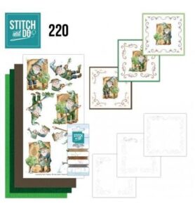 Stitch & Do Borduurset – Tuinkabouters