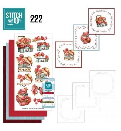 Stitch & Do Borduurset – Yvonne Creations – Rozenversieringen