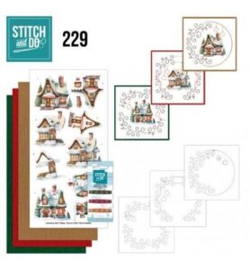 Stitch & Do Borduurset – Verliefd op kerst