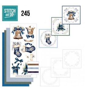 Stitch & Do Borduurset – Berries Beauties – Verliefd op kerst