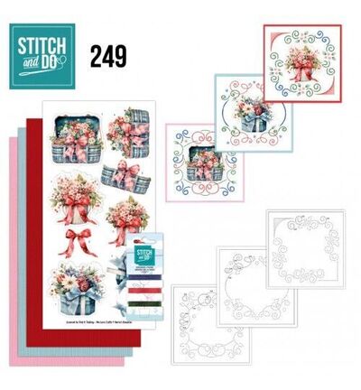 Stitch & Do Borduurset – Berries Beauties – Berijpte bloemen