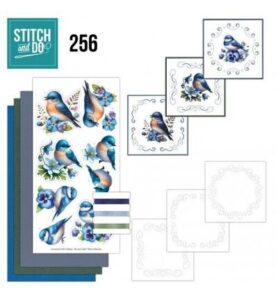 Stitch & Do Borduurset – Berries Beauties – Bloemige elegantie