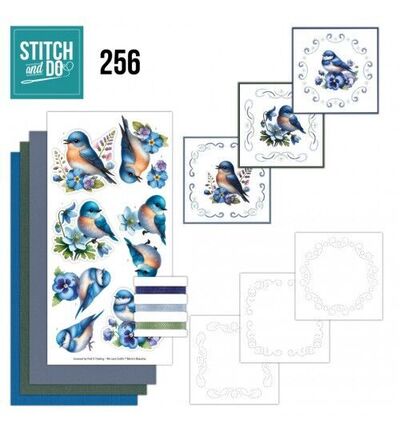 Stitch & Do Borduurset – Berries Beauties – Bloemige elegantie
