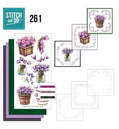 Stitch & Do Borduurset – Berries Beauties – Eerste bloesems