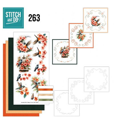 Stitch & Do Borduurset – Blooming Harmony