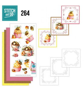 Stitch & Do Borduurset – Sweet Honey Bees