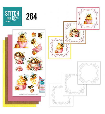 Stitch & Do Borduurset – Sweet Honey Bees