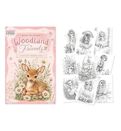 Mabel & Moss – Woodland Friends – Coloring Book