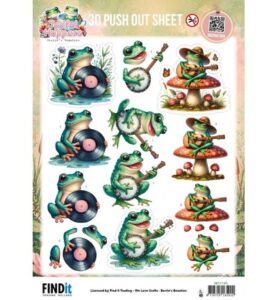 Berrie’s Beauties 3D Push-out – Joyful Hoppers – Hopping Harmony