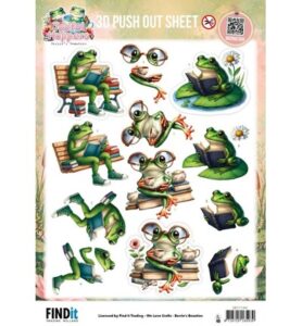 Berrie’s Beauties 3D Push-out – Joyful Hoppers – Pondside Pages