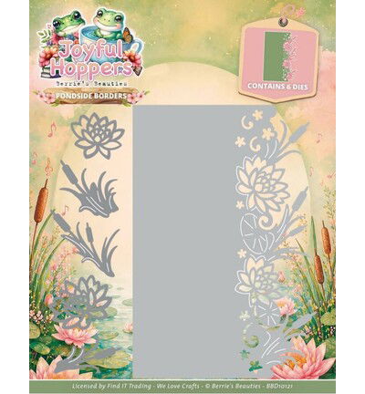 Berrie’s Beauties Snijmallen – Joyful Hoppers – Pondside Borders