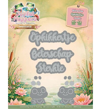 Berrie’s Beauties Snijmallen – Joyful Hoppers – Opkikkertje NL