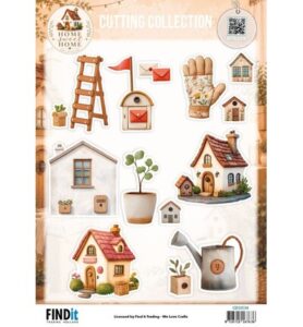 Find It Collection – Cutting Collection 10 stuks – Home Sweet Home – Home In Bloom