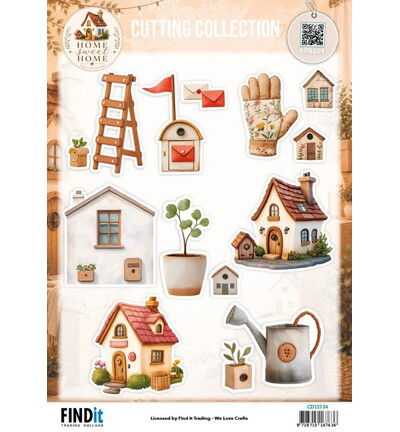 Find It Collection – Cutting Collection 10 stuks – Home Sweet Home – Home In Bloom