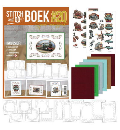 Stitch & Do Boek A6 – 20 Klassieke heren