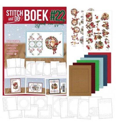 Stitch & Do Boek A6 – 22 Kerstsfeer