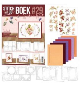 Stitch & Do Boek A6 – 29 Vlinders