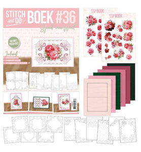 Stitch & Do Boek A6 – 36 Roses