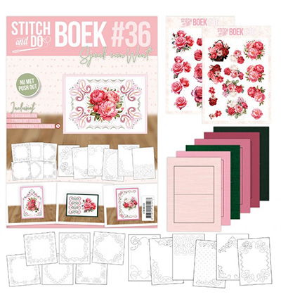 Stitch & Do Boek A6 – 36 Roses