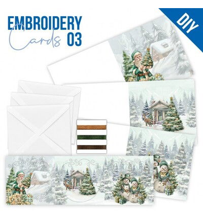 Find IT Stitch & Do Cards 03 – Amy Design – Betoverende kerst