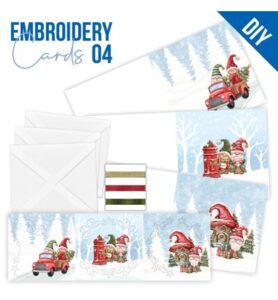 Find IT Stitch & Do Cards 04 – Yvonne Creations – Kabouters voor kerst