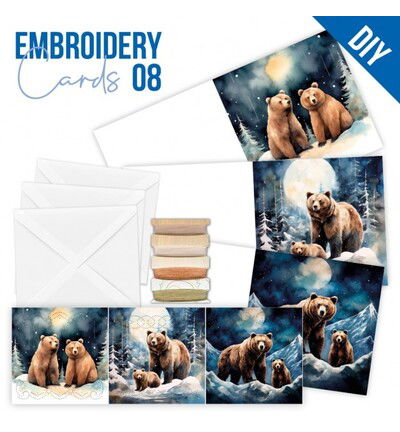 Find IT Stitch & Do Cards 08 – Berries Beauties – Grizzly