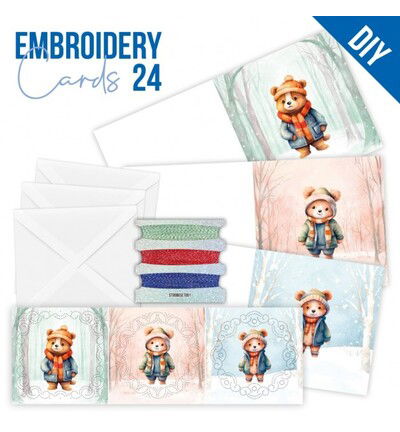 Find IT Stitch & Do Cards 24 – Berries Beauties – O Bear