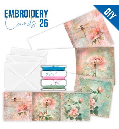 Find IT Stitch & Do Cards 26 – Berries Beauties – Libellen