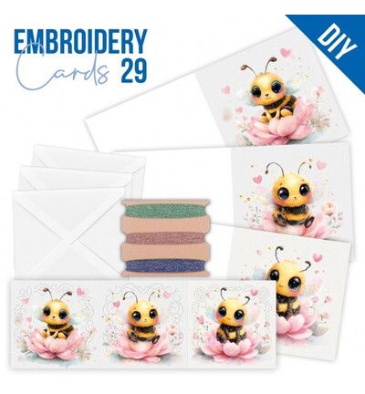 Find IT Stitch & Do Cards 29 – Schattige bijen