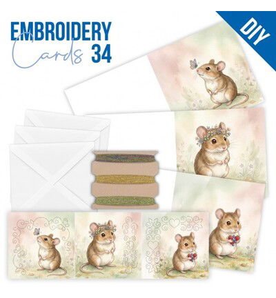 Find IT Stitch & Do Cards 34 – Schattige muizen