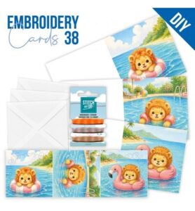 Stitch and Do Cards 38 – Sweet Summer Lion