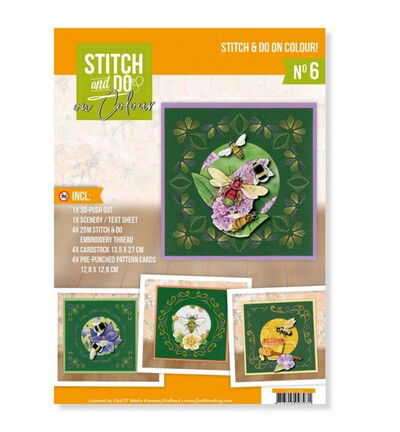 Find IT Stitch & Do on Colour 06 – Jeanine’s Art – Zoemende bijen