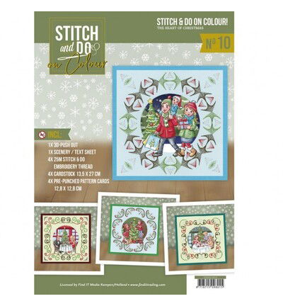 Find IT Stitch & Do on Colour 10 – Hart van kerst