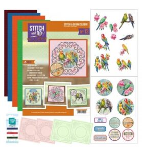 Find IT Stitch & Do on Colour 13 – Amy Design – Kleurrijke veren