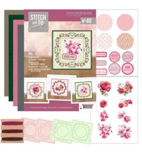 Find IT Stitch & Do on Colour 40 – Bloemige elegantie