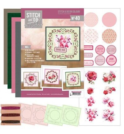 Find IT Stitch & Do on Colour 40 – Bloemige elegantie