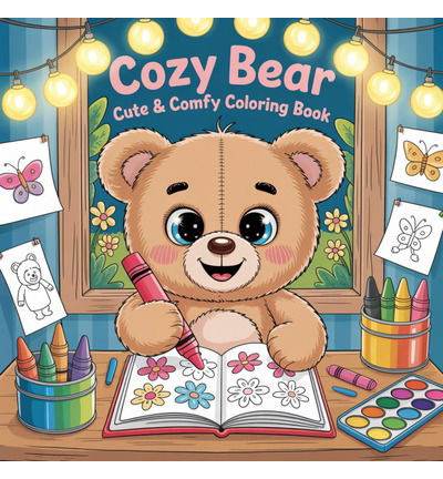 Findit Color Kleurboek – Gezellige beer 1