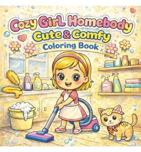 Findit Color Kleurboek – Gezellig thuismeisje