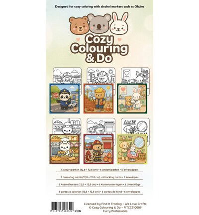 Findit Color Kleurkaartenset – Dierenberoepen
