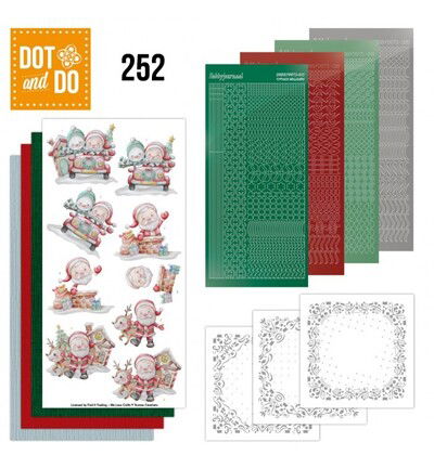 Dot & Do 252 – Yvonne Creations – Kersttaferelen