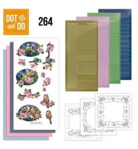 Dot & Do 264 – Amy Design – Blauwe vogels