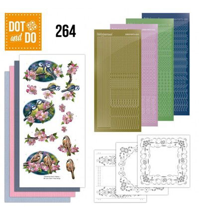 Dot & Do 264 – Amy Design – Blauwe vogels