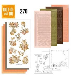 Dot & Do 270 – Amy Design – Gouden winterkerst