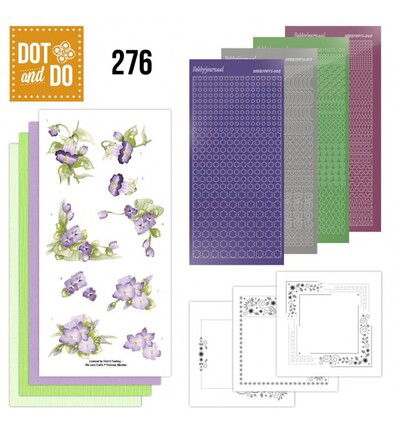 Dot & Do 276 – Precious Marieke – Paarse bloesem