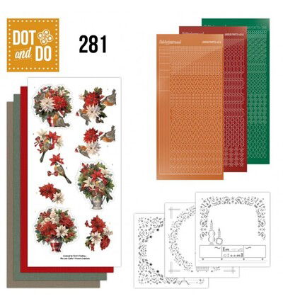Dot & Do 281 – Yvonne Creations – Bloemrijke kerst