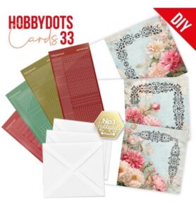 Hobbydots Cards 33 – Roze bloemen