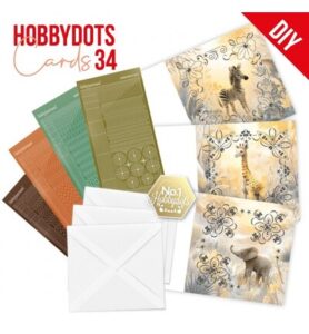 Hobbydots Cards 34 – Jonge wilde dieren