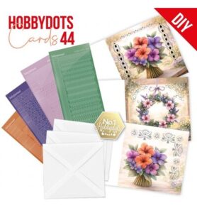 Hobbydots Cards 44 – Zonnige tuinbloemen