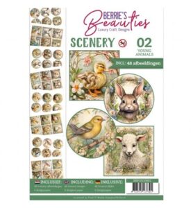 Push-Out Book Scenery 02 – Jonge dieren