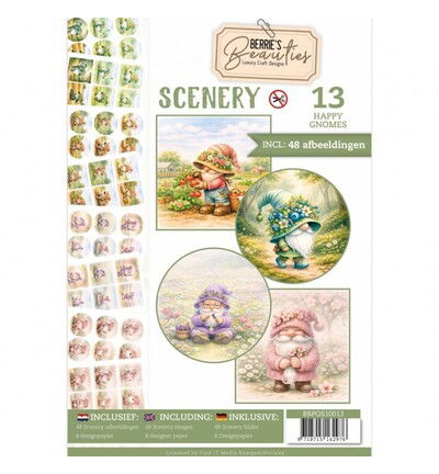 Push-Out Book Scenery 13 – Vrolijke kabouters